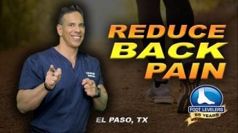 Reduce Back Pain with Foot Levelers