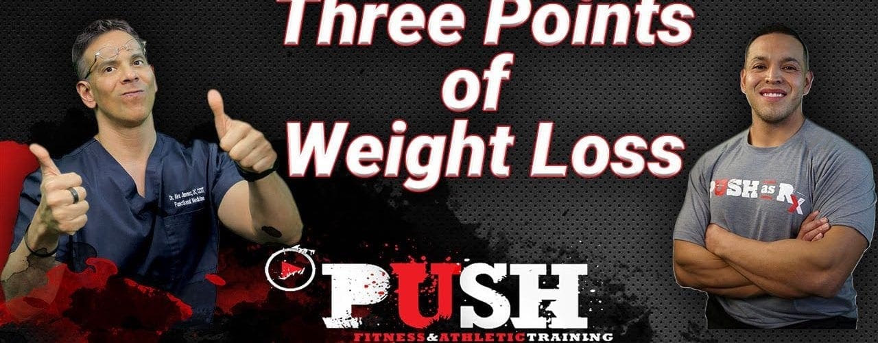 PUSH Fitness Podcast: Three Points of Weight Loss